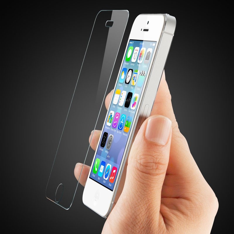Mobiq - Glazen Screenprotector iPhone 4 / 4S - 2