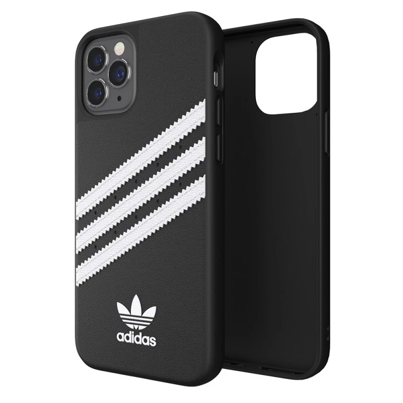 Benadering Handelsmerk Preek Adidas Moulded Case iPhone 12 6.1 zwart/wit | iPhone-Cases.nl