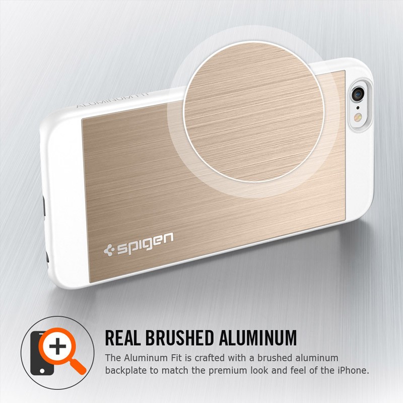 Spigen Aluminium Fit iPhone 6 Metal Slate - 3