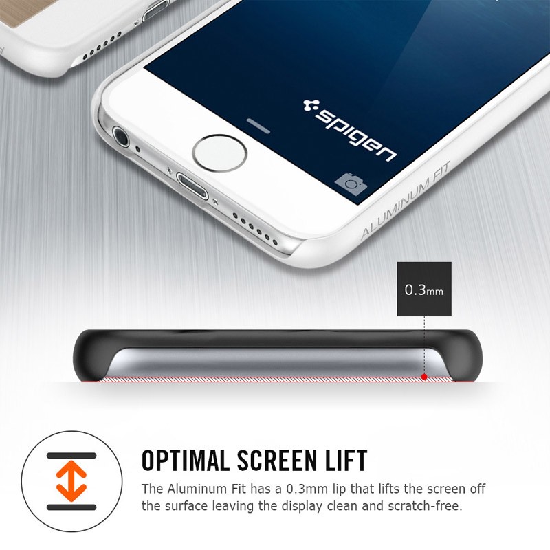 Spigen Aluminium Fit iPhone 6 Metal Slate - 4
