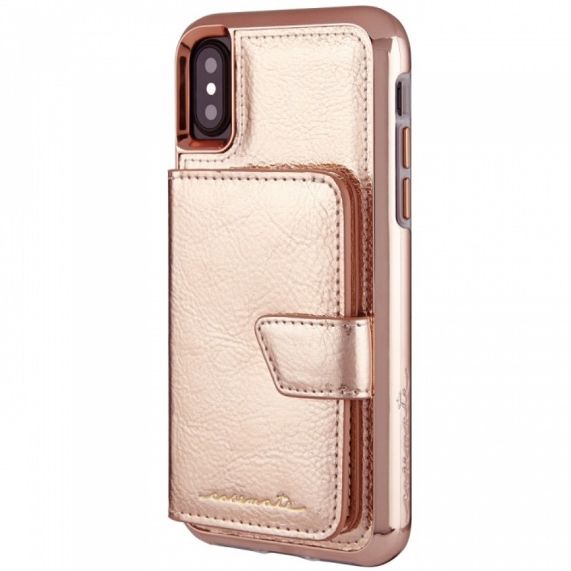 Case-Mate Compact Mirror Case iPhone X/Xs Rose Gold 03