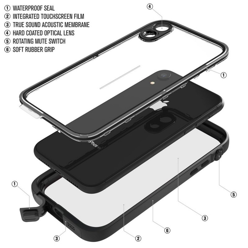 Catalyst Waterproof Case iPhone XR Zwart - 8