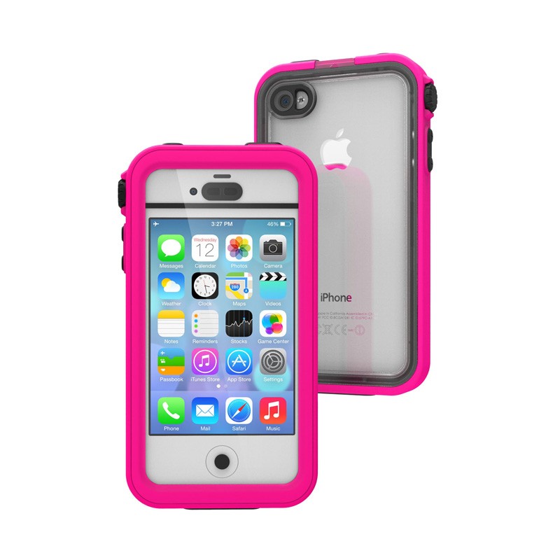 Catalyst Waterproof iPhone 4/4S Case Pink  - 1