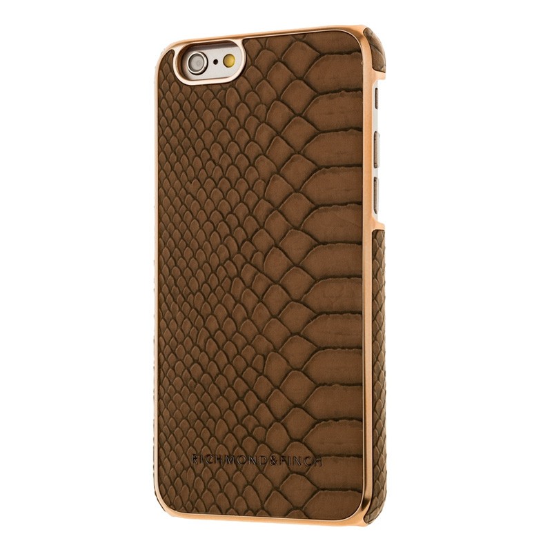 Richmond & Finch Framed Rosé iPhone 6 / 6S Coffee Reptile - 2