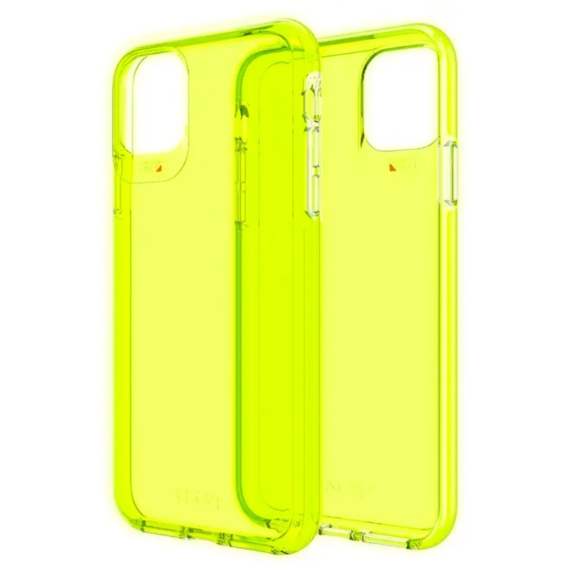 Gear4 Crystal Palace iPhone 11 Pro Max Neon Geel - 1