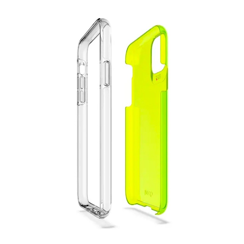 Gear4 Crystal Palace iPhone 11 Pro Max Neon Geel - 3
