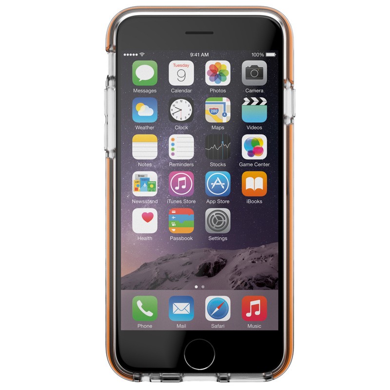 Gear4 3DO JumpSuit iPhone 6 / 6S Clear/Orange - 2