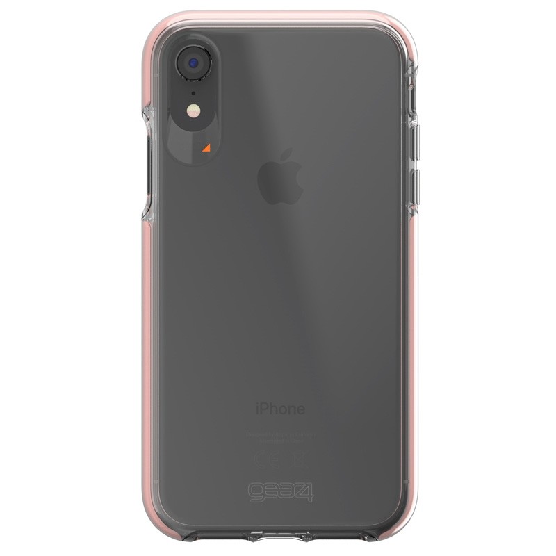 Gear4 Piccadilly iPhone XR Hoesje Rose / Transparant 01