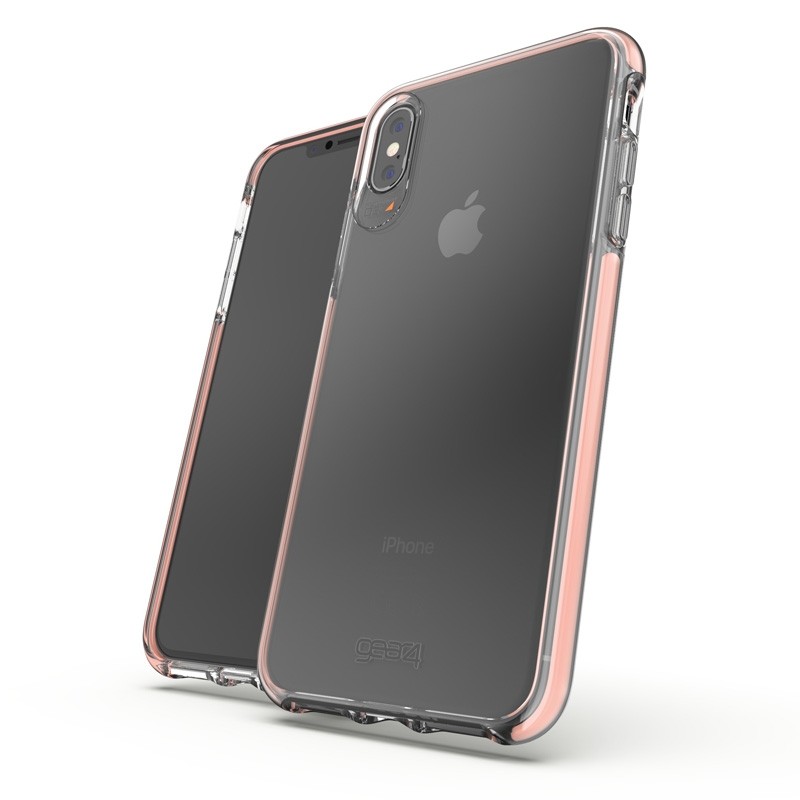 Gear4 Piccadilly voor Apple iPhone XS Max Roze/Transparant 03