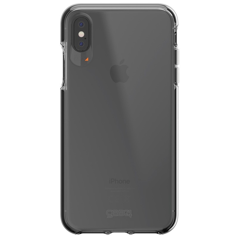 Gear4 Piccadilly iPhone XS Max zwart/tranparant 01