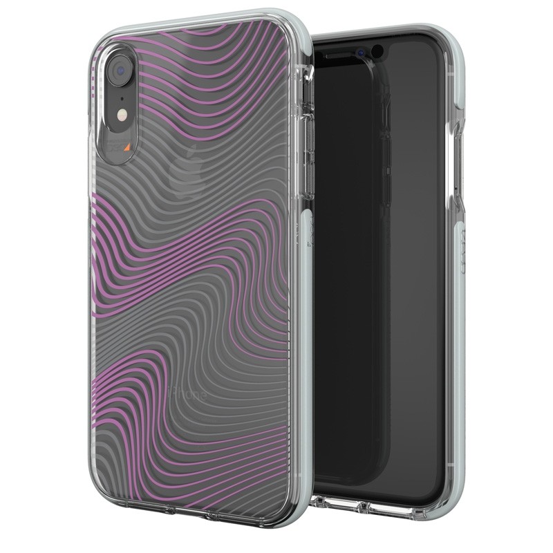 Gear4 Victoria iPhone XR Hoesje Fabric Transparant 05