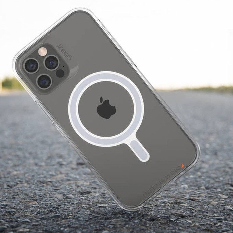Gear4 Crystal Palace Snap iPhone 12 Pro Max MagSafe Doorzichtig Hoesje 02