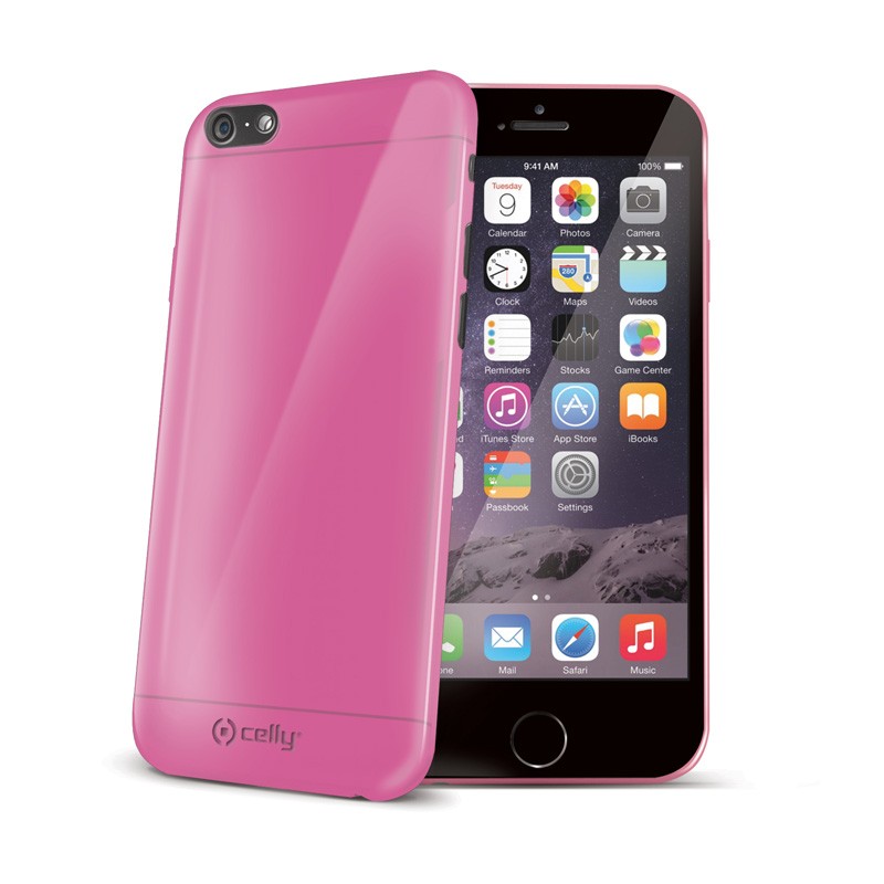 Celly GelSkin iPhone 6 Pink - 1