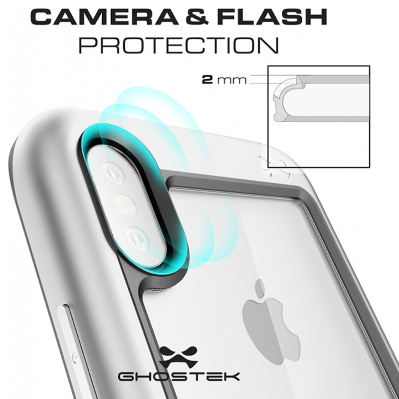 Ghostek Atomic Slim Case iPhone X/Xs ZWART 06