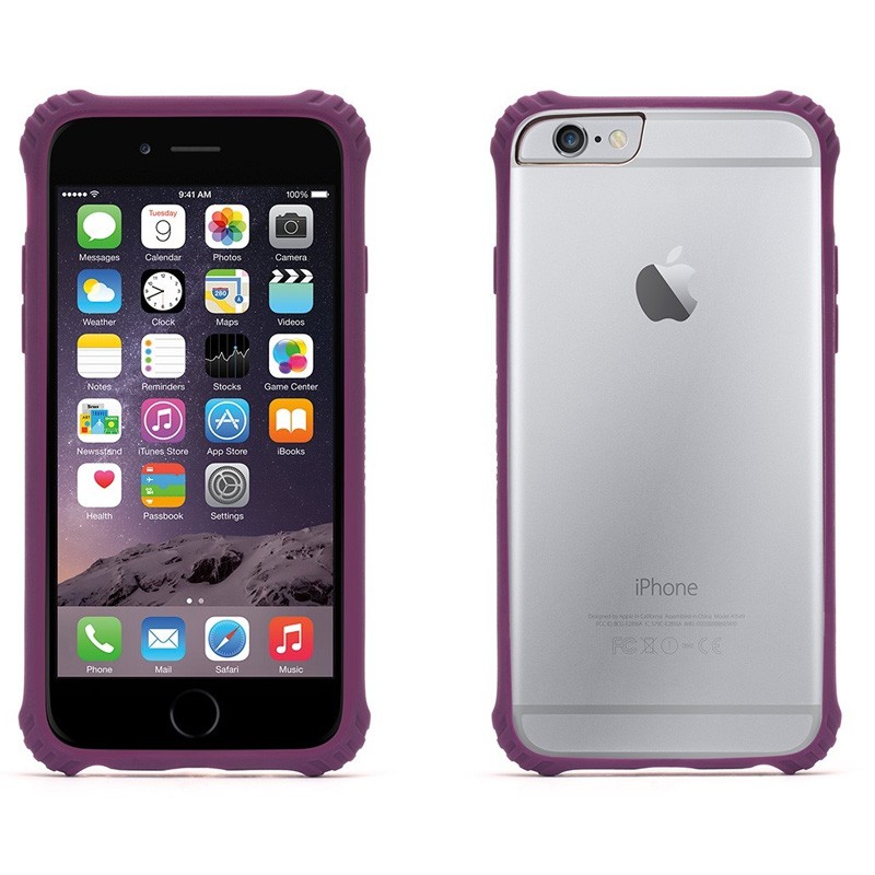 Griffin Survivor Clear iPhone 6 Purple/Clear - 3
