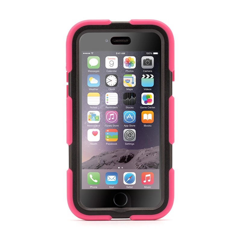 Griffin Survivor Extreme Duty Case iPhone 6 Pink/Black - 1
