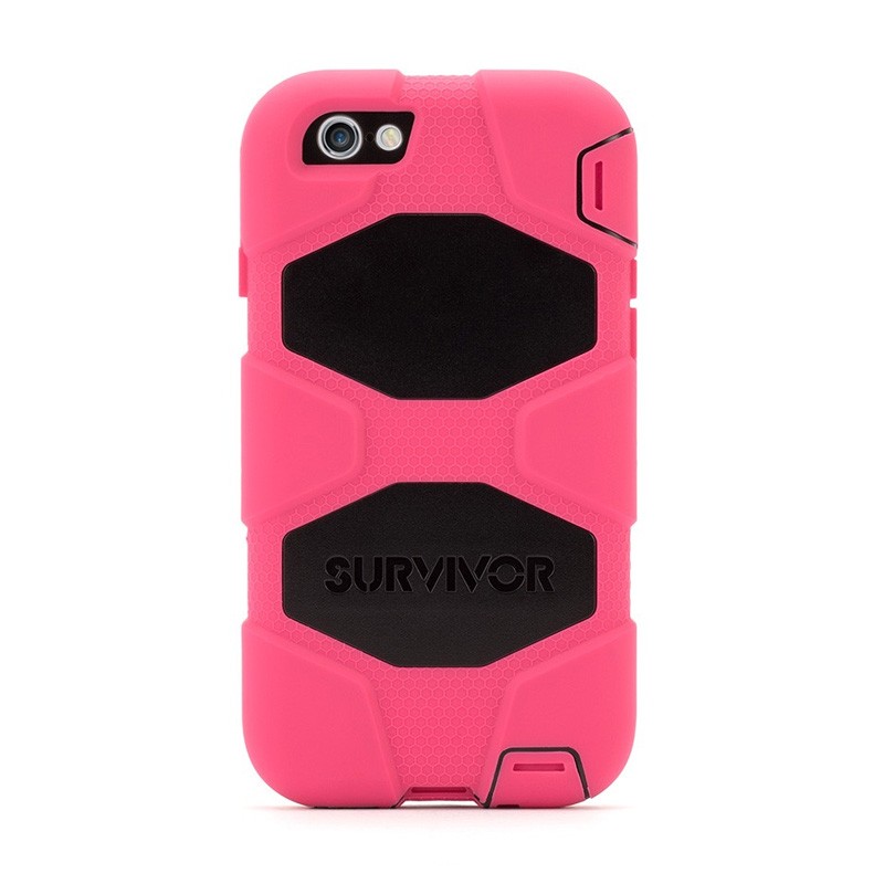 Griffin Survivor Extreme Duty Case iPhone 6 Pink/Black - 2