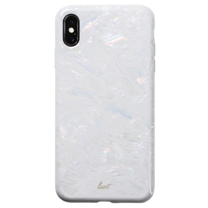 LAUT Pearl Case iPhone XS Max Hoesje Artic Pearl 03