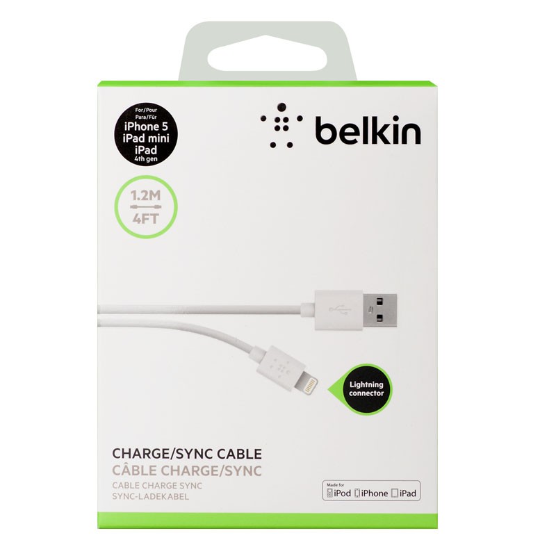 Belkin Lightning to USB kabel 1,2 meter white - 2
