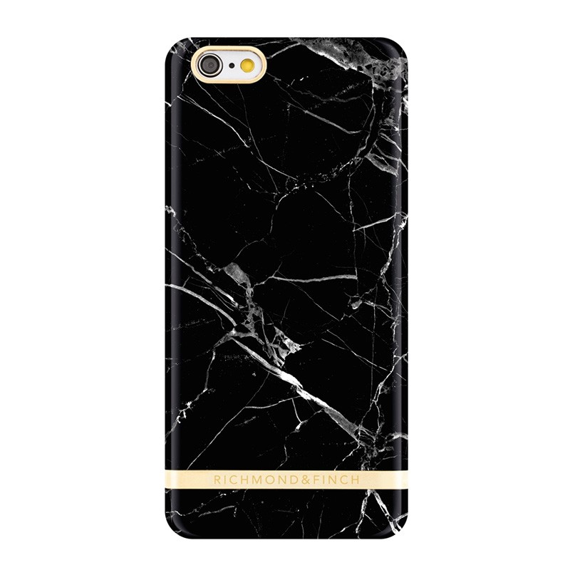 Richmond & Finch Marble Glossy iPhone 6 / 6S Black - 1