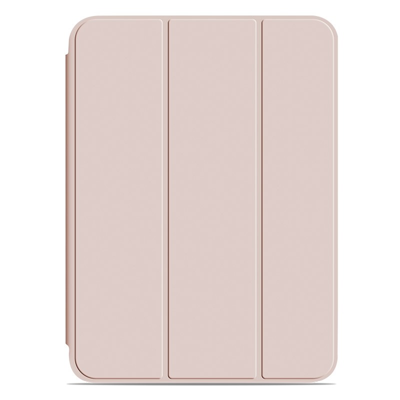 Mobiq Clear Back Folio iPad Mini 6 Roze/transparant - 7