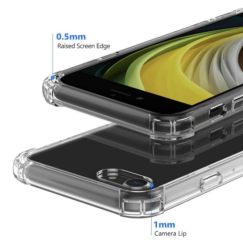 Mobiq Clear Rugged Case iPhone SE (2022 / 2020)/8/7 - 4