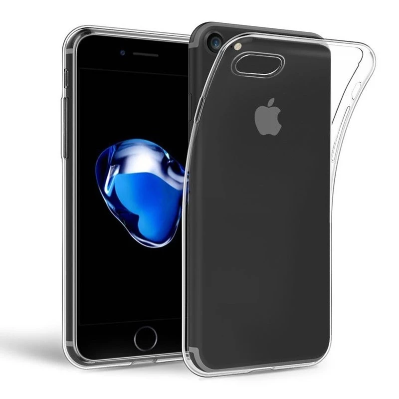 Hassy diameter Rationeel Mobiq Transparant TPU Hoesje Apple iPhone SE (2022 / 2020)/8/7 | iPhone -Cases.nl