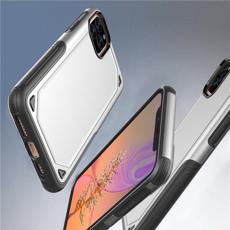 Mobiq extra beschermend iPhone 11 hoesje zilver - 7