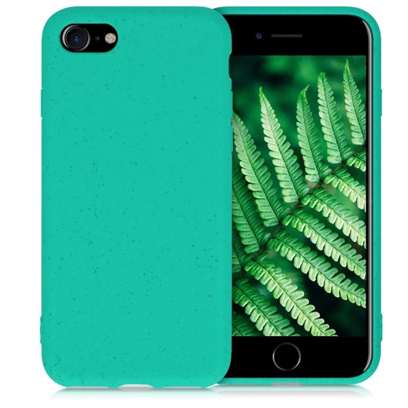 Mobiq Flexibel Eco Hoesje iPhone SE (2020)/8/7 Turqoise - 1