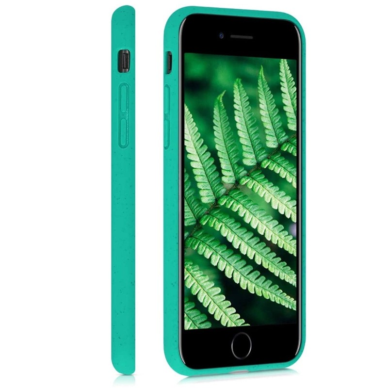 Mobiq Flexibel Eco Hoesje iPhone SE (2022 / 2020)/8/7 Turqoise - 2
