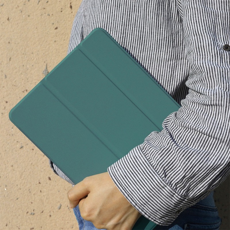 Mobiq Flexibele Folio Hoes iPad Pro 12.09 inch (2021) Blauw - 2
