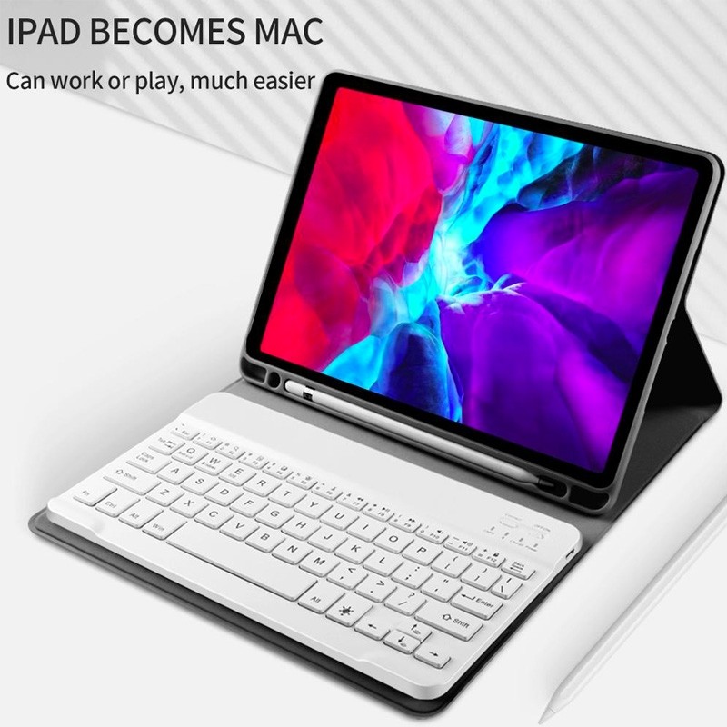 Mobiq Keyboard Folio iPad Mini 6 (2021) Zwart - 4