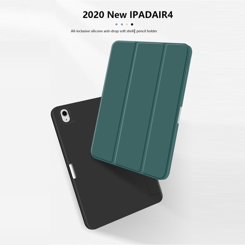 Mobiq Flexibele TriFold Hoes iPad Air 10.9 (2020) Paars - 4