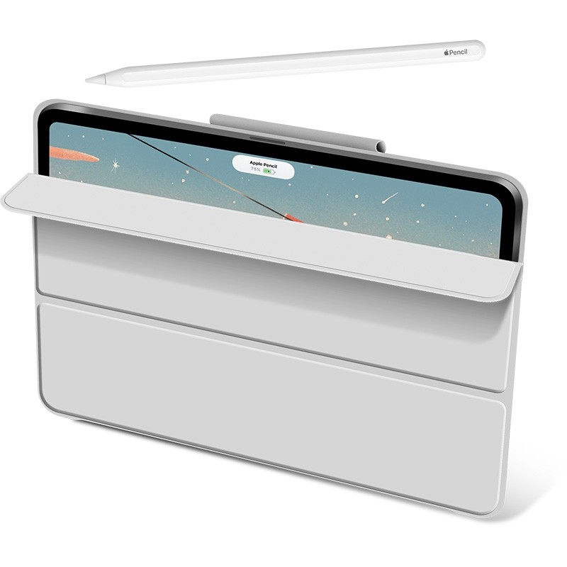 Mobiq Magnetic Folio iPad Mini 6 Grijs - 2