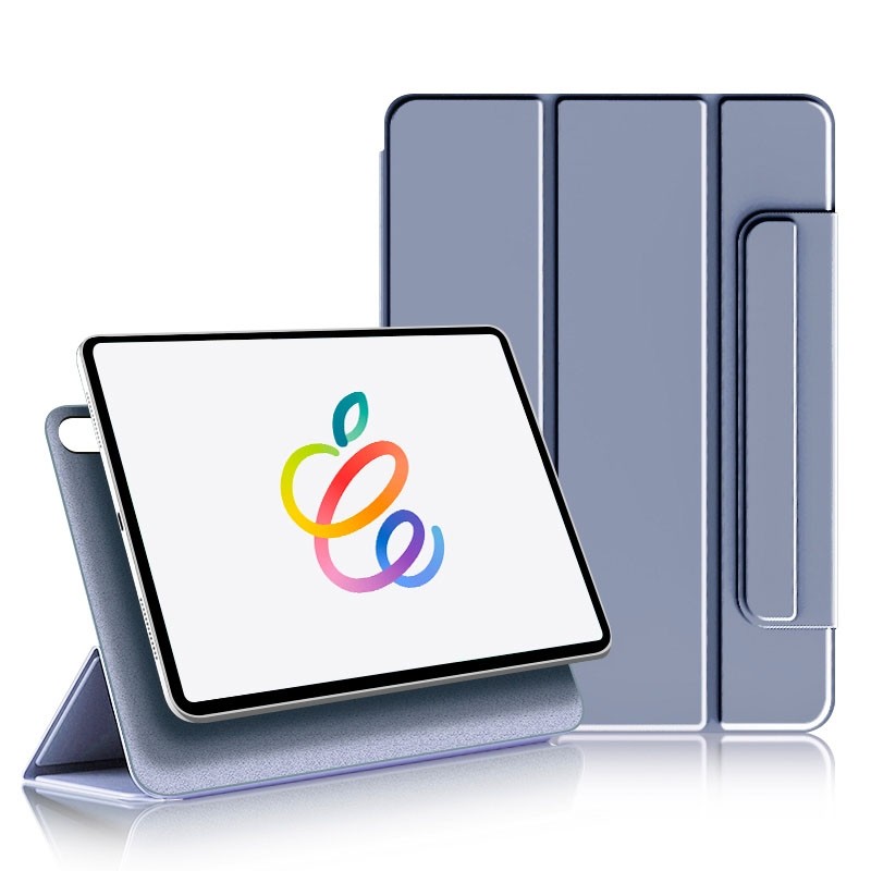 Mobiq Magnetische Folio Hoes iPad Pro 11 inch (2021/2020/2018) en iPad Air (2022 / 2020) Paars - 1