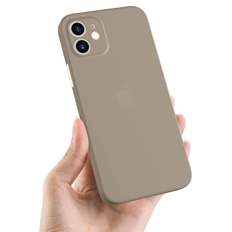 Mobiq - Ultra Dun 0.3mm Hoesje iPhone 12 6.1 Zwart - 4