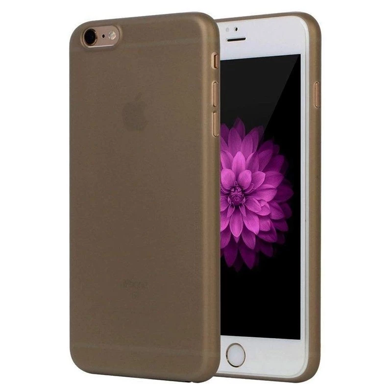 ritme Frank Worthley censuur Mobiq Ultra Dun iPhone 6/6S Plus Hoesje Grijs | iPhone-Cases.nl