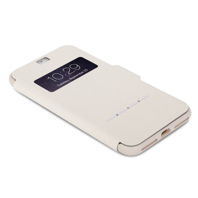 Moshi SenseCover iPhone 7 Plus Stone White  - 3