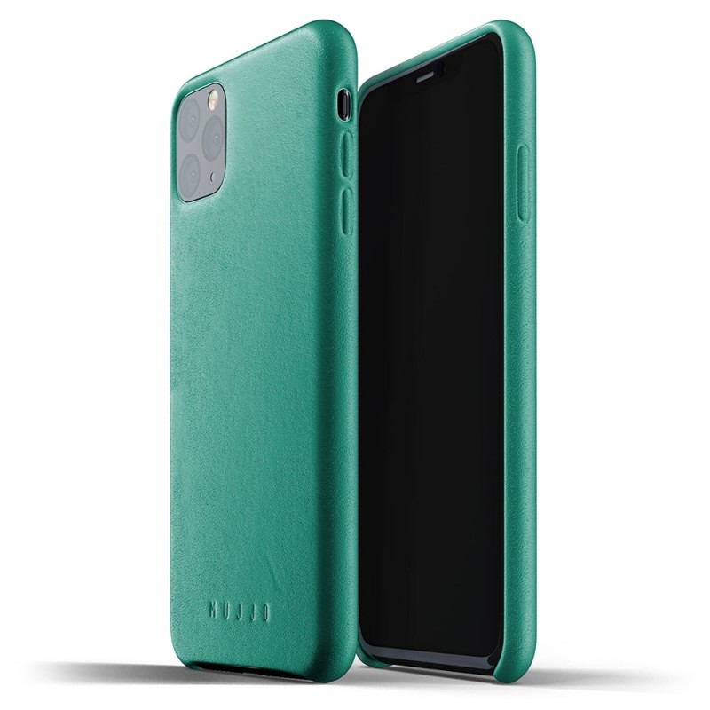 Mujjo Full Leather Case iPhone 11 Pro Max alpine green - 1
