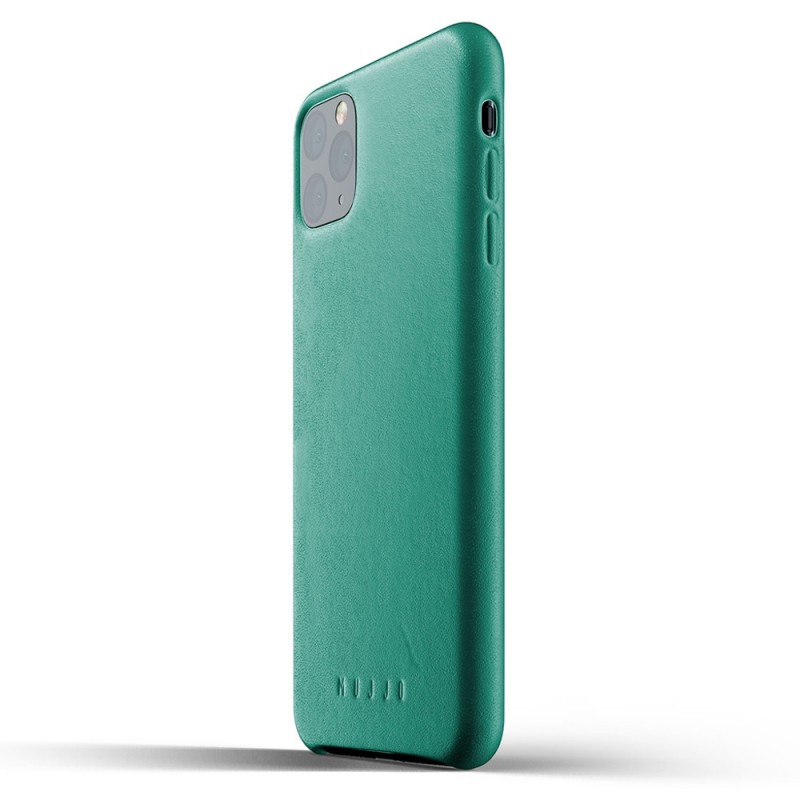 Mujjo Full Leather Case iPhone 11 Pro Max alpine green - 3