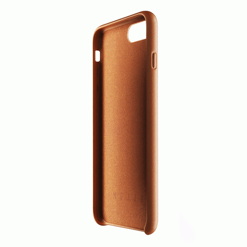 Mujjo Full Leather Case iPhone 8 Plus - 7 Plus Tan 03