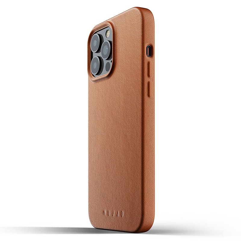 Mujjo Leather Case iPhone 13 Pro Max Bruin - 2