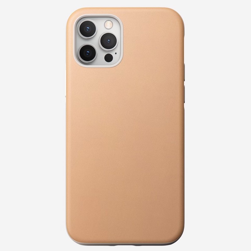 Nomad MagSafe Leather Case iPhone 12 Pro Max 6.7 inch Naturel 02