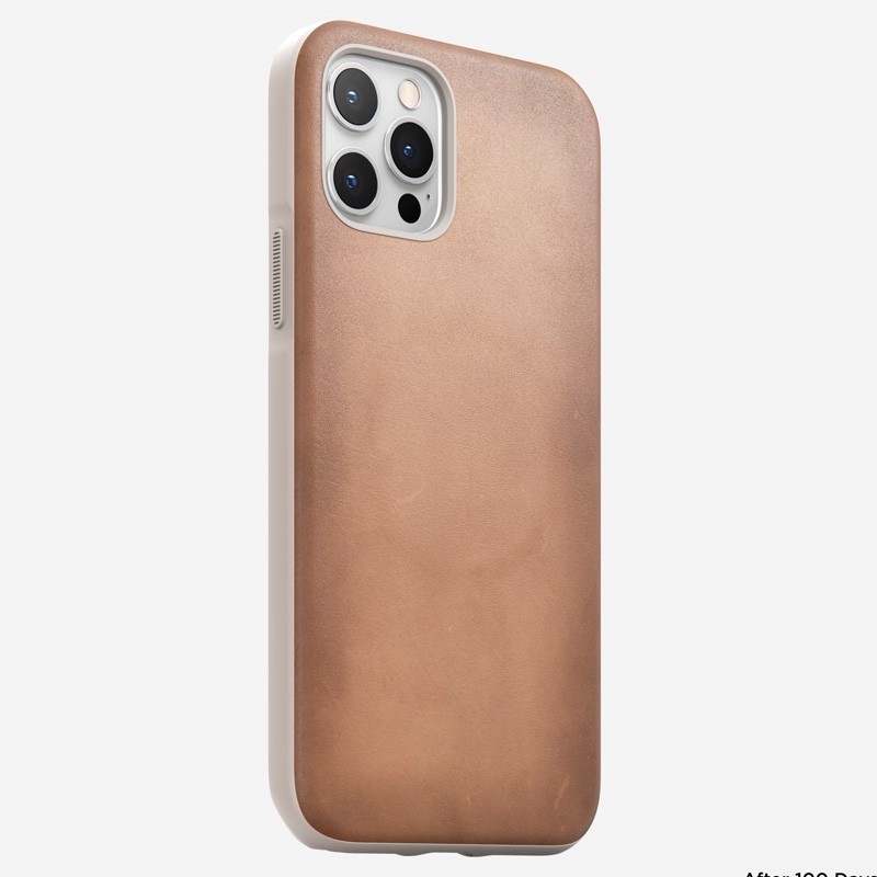 Nomad MagSafe Leather Case iPhone 12 Pro Max 6.7 inch Naturel 04