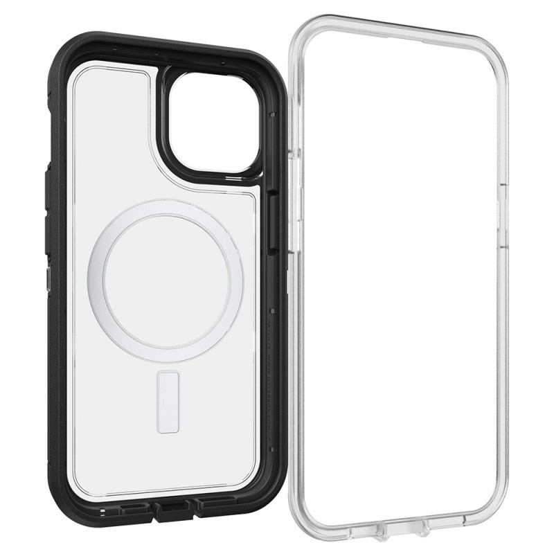 Otterbox Defender XT iPhone 14 Plus Zwart / Transparant 04