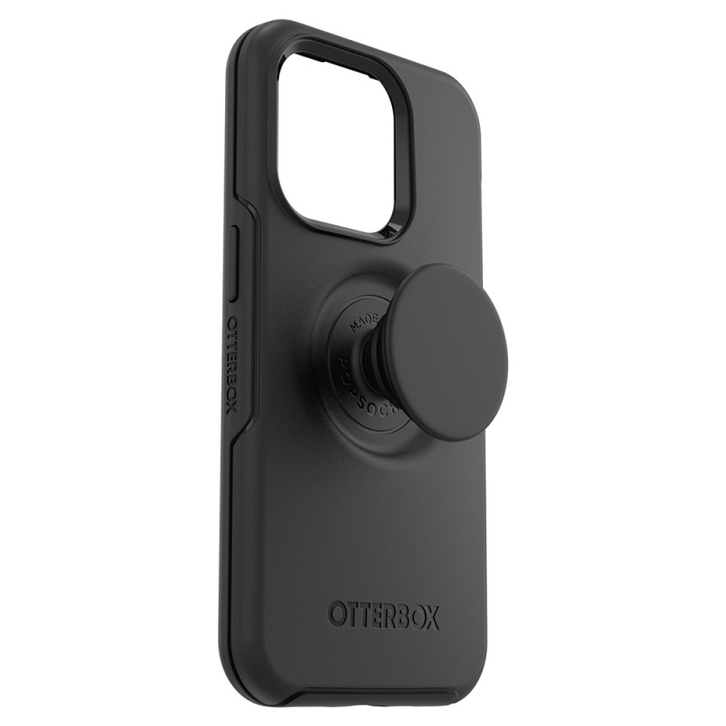 Otterbox Symmetry POPsocket iPhone 14 Pro Zwart 01