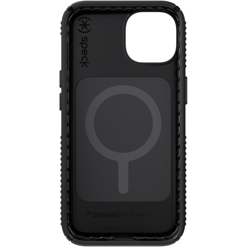 Speck Presidio2 Grip MagSafe iPhone 13 Hoesje Zwart 04