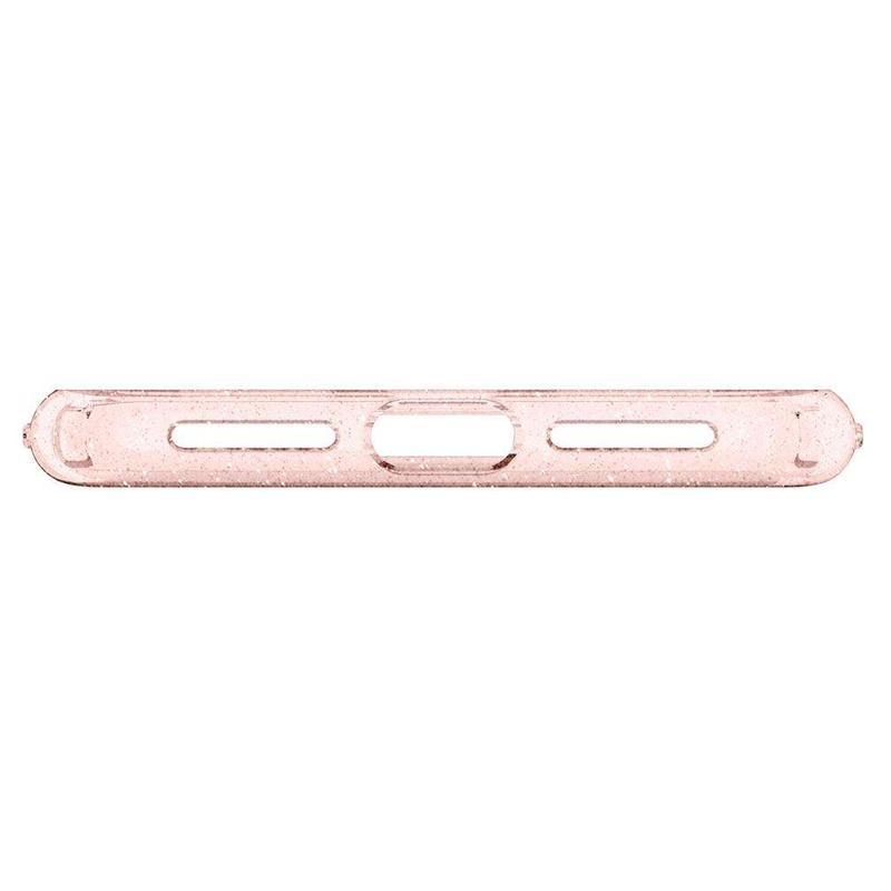 Spigen - Liquid Crystal Glitter Case iPhone XS Max Rose Transparant 06