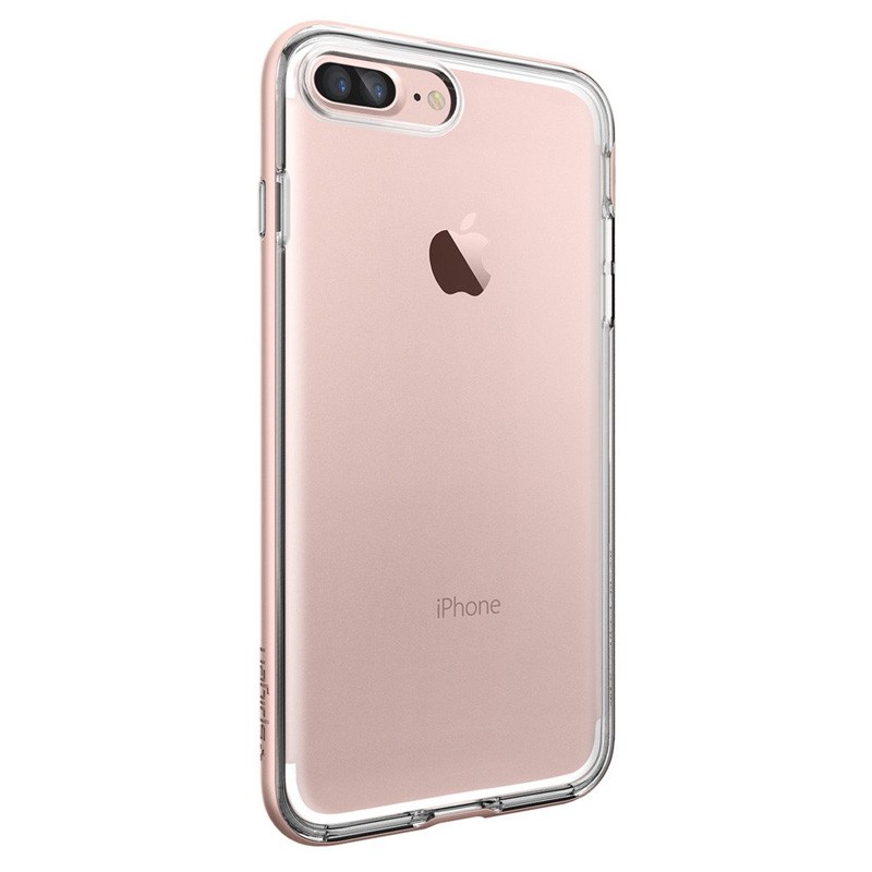 Spigen Neo Hybrid Crystal iPhone 7 Plus Rose Gold/Clear - 5