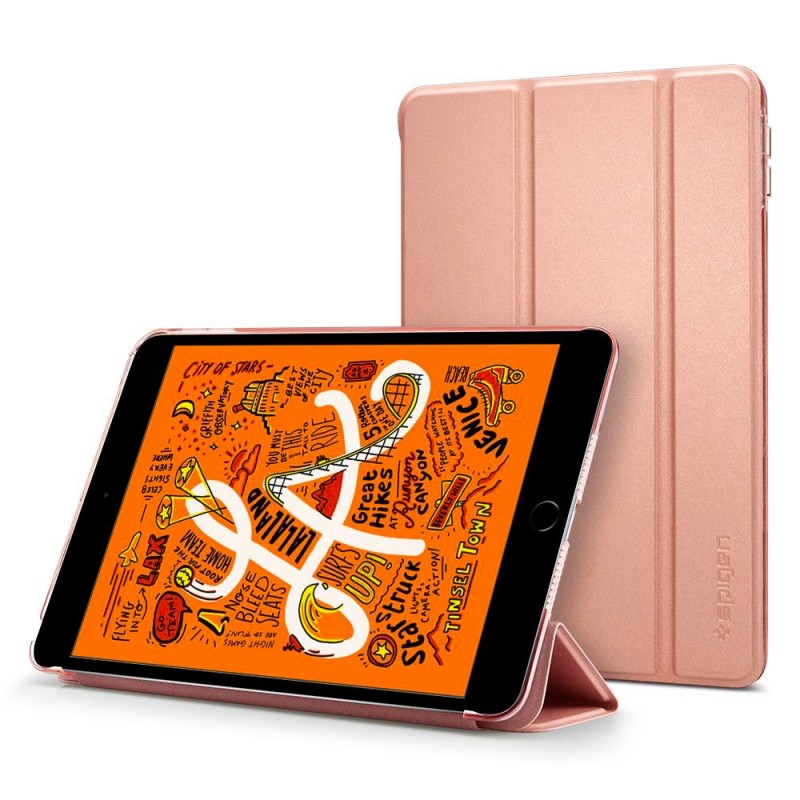 Spigen Smart Fold iPad Mini 5 Rose Gold - 1